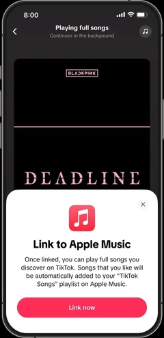 Link to Apple Music sheet