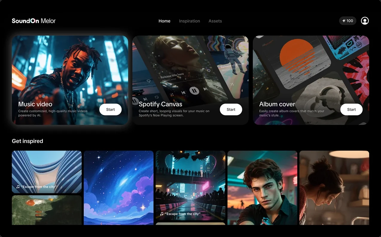 AI MV and loop video generator