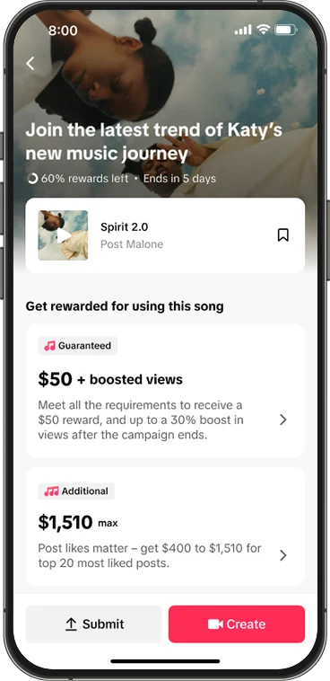 WWA 3.0 Detail page screen