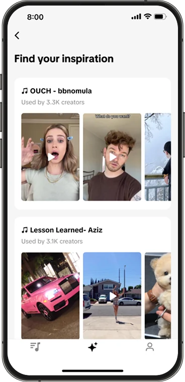 WWA 3.0 Trend library screen